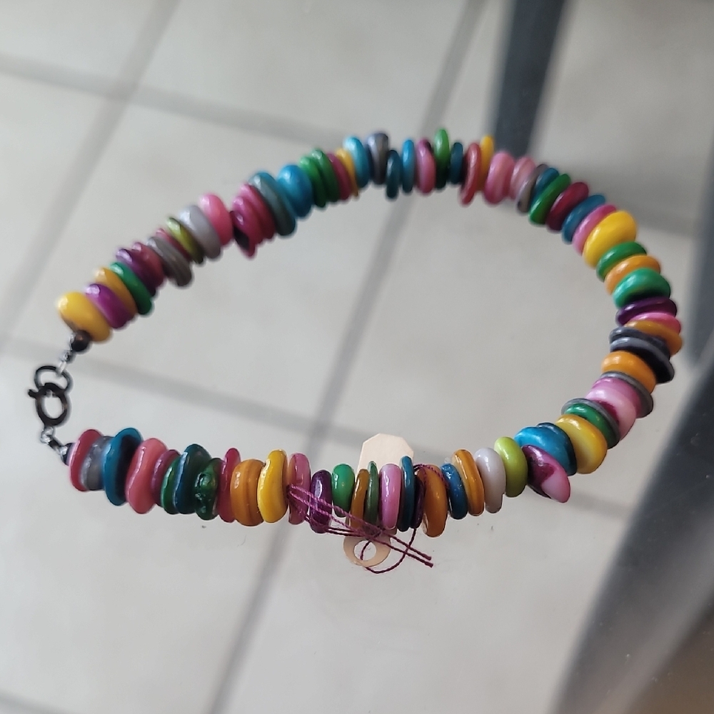 Multicolor Beaded Bracelet - image 1